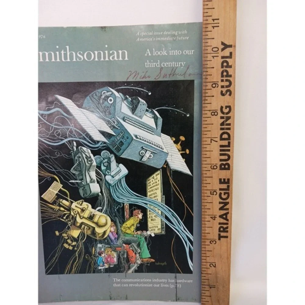 Smithsonian Magazine July 1976 American Bicentennial Vintage‎ Science History